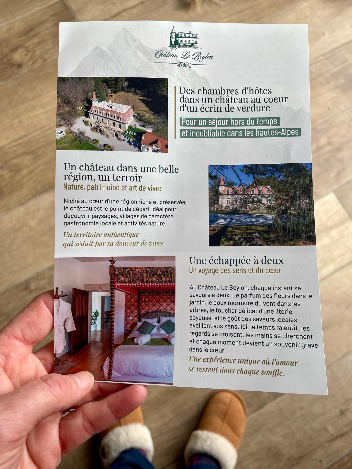 Photo by Château le Beylon | Chambres d’hôtes dans les Hautes-Alpes ⛰️ on February 06, 2026.